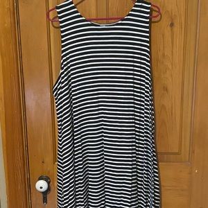 Old navy striped flowy dress